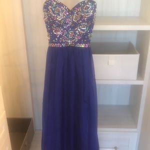 Royal Blue Prom Dress
